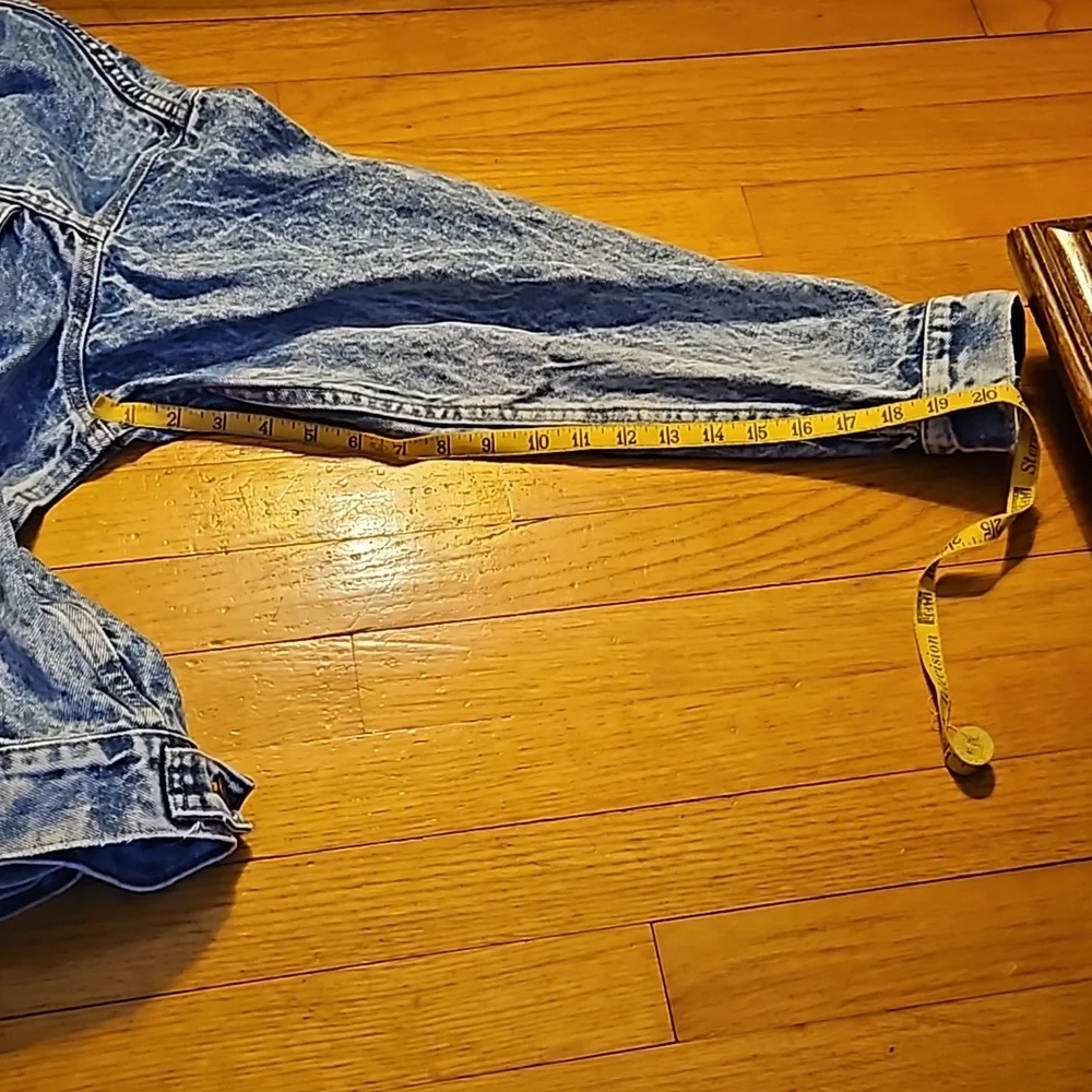 Levi's Vintage Acid Washed Denim Trucker Jacket Med Unisex